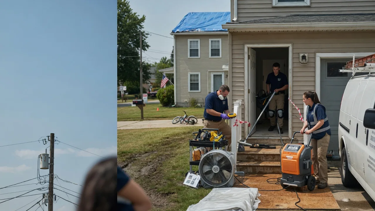 Water Damage Repair in Braddock, PA near me